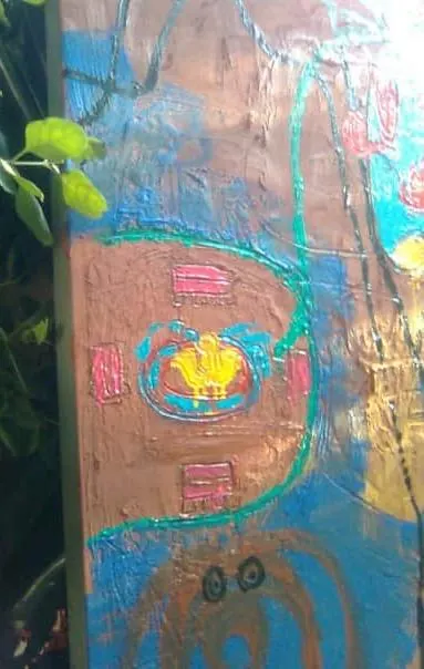Detalle de obra mural